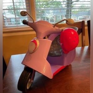 American Girl Scooter & Helmet